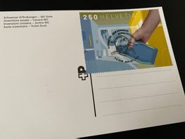 2x schweizer Erfindungen 2025  ET Voll + AgTg Maxikarte
