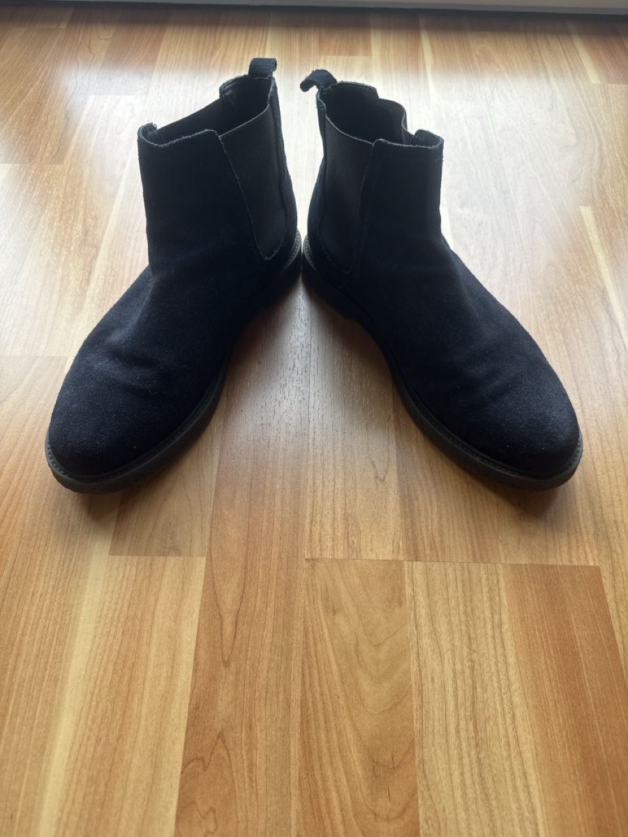 Zara Herrenschuhe: Chelsea Boots dunkelblau – Gebraucht aus Sarmenstorf von ver_2r7r