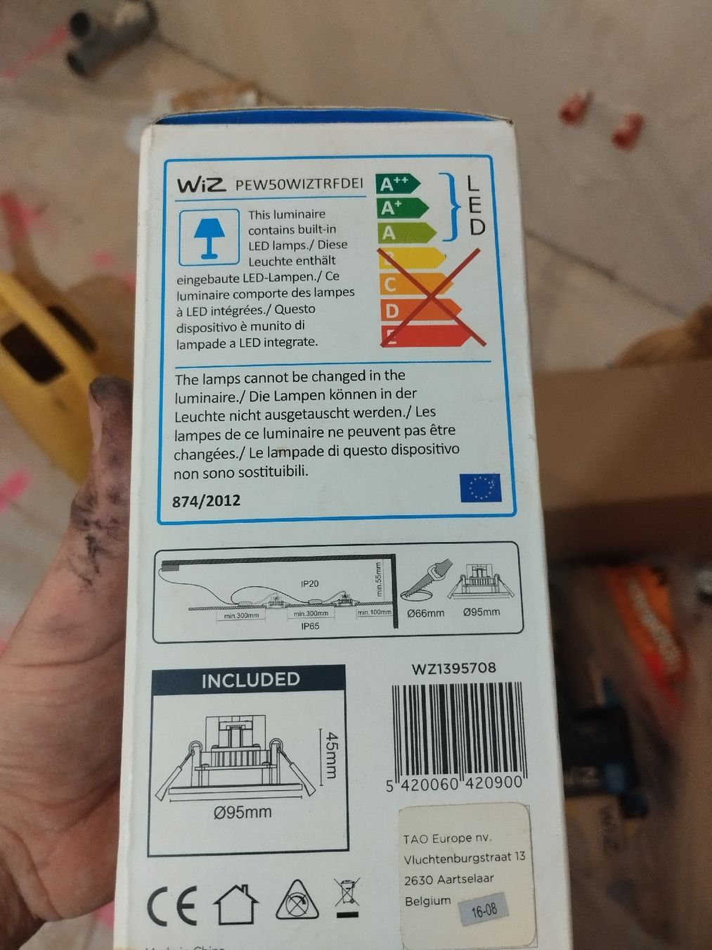Lampen: verschiedene Spots von WIZ – Neu und originalverpackt aus Steg im Tösstal von JURIGINAL 1