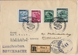 Oesterreich, 1946, R-Brief, Zensur, Stempel Sowjet. Film,TOP