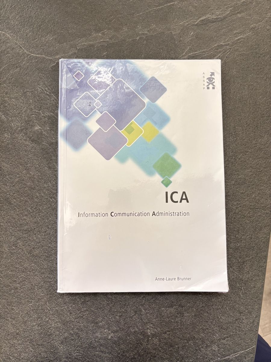 Libri: Livre ICA - Communication Administration, Neuf et Scellé! – Nuovo (secondo la descrizione) da Alle venduto da Valentin.Goffinet