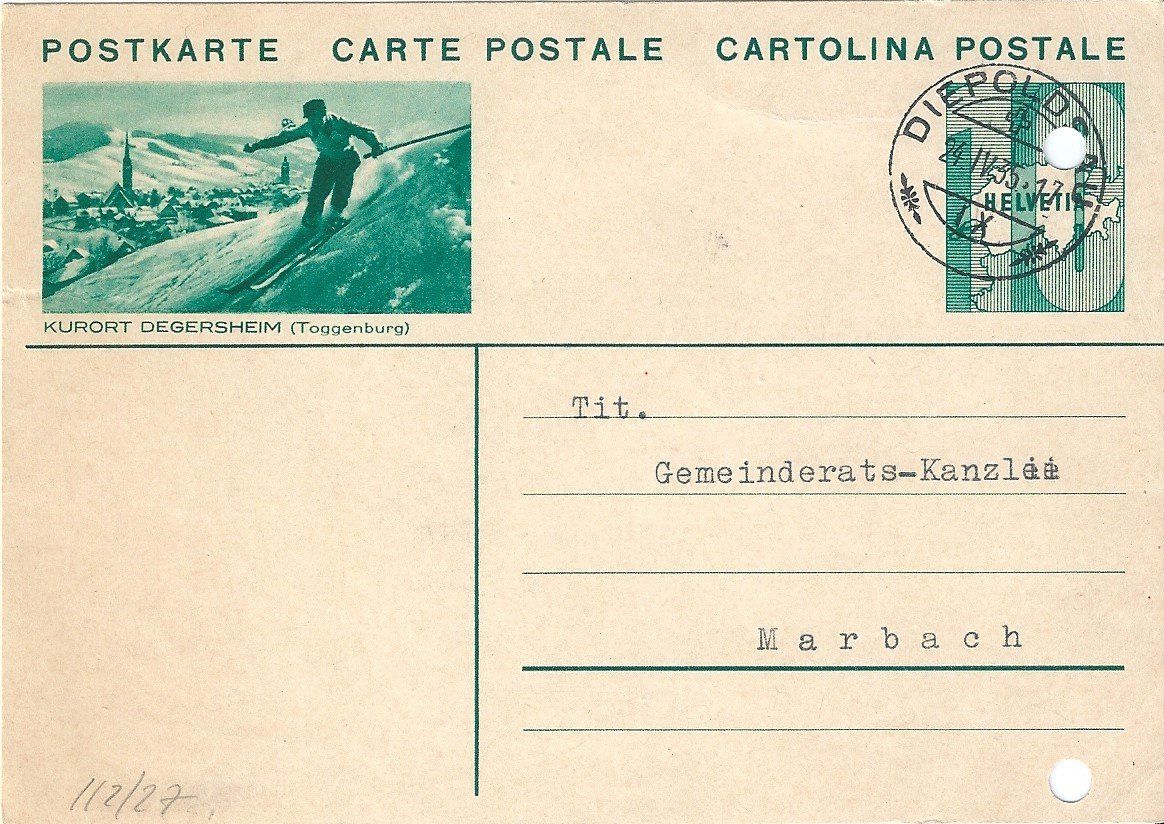 Tutti i francobolli: Cart postale  [DEGERSHEIM] – Usato da Belmont-Lausanne venduto da ZarRomanoff