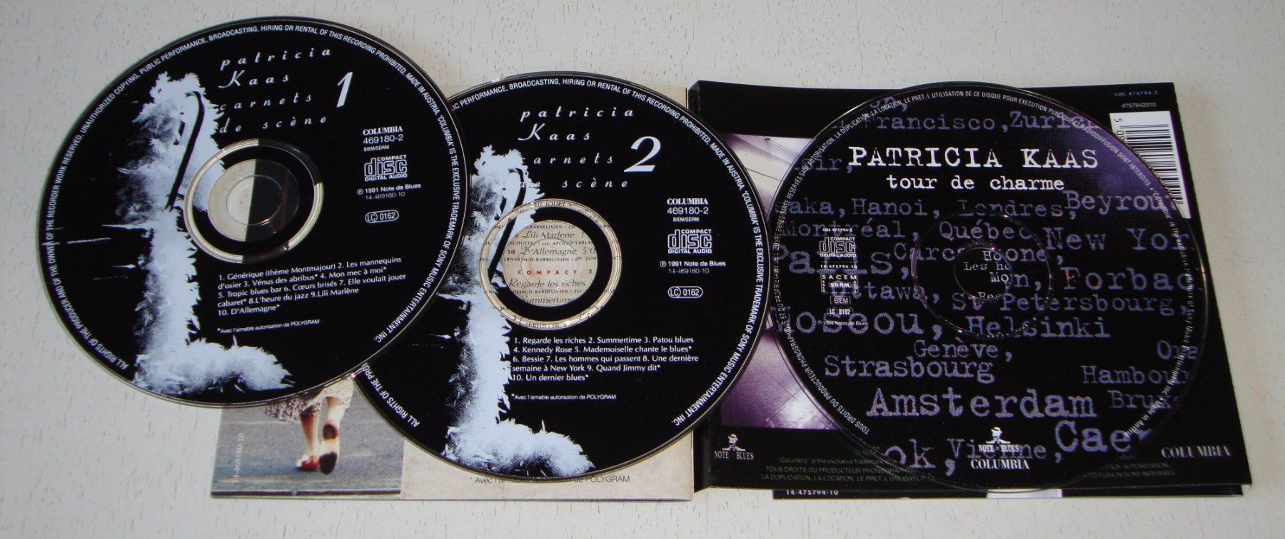 CD: CD + double CD - Patricia Kaas [COLUMBIA] – Usato da Unterbäch venduto da hiliq 4