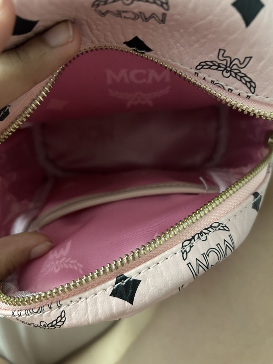 Mcm Rucksäcke: MCM Rucksack pink monogramm Leder – Neu (gemäss Beschreibung) aus Grafstal von aba_ryt8 2
