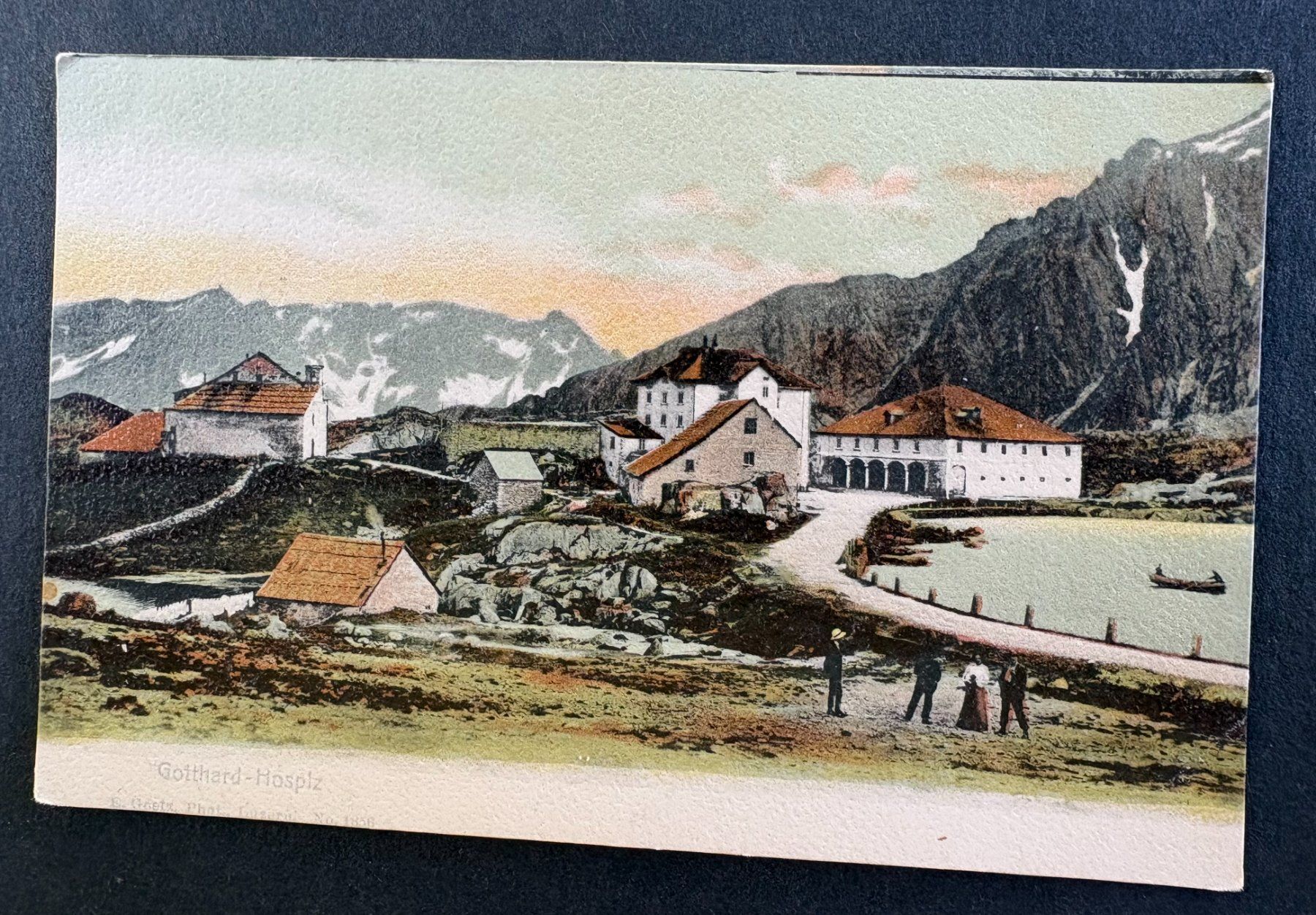 Schweizer Armee Stichwaffen: ANSICHTSKARTE GOTTHARD – Gebraucht aus Ostermundigen von crazy-horse-1840