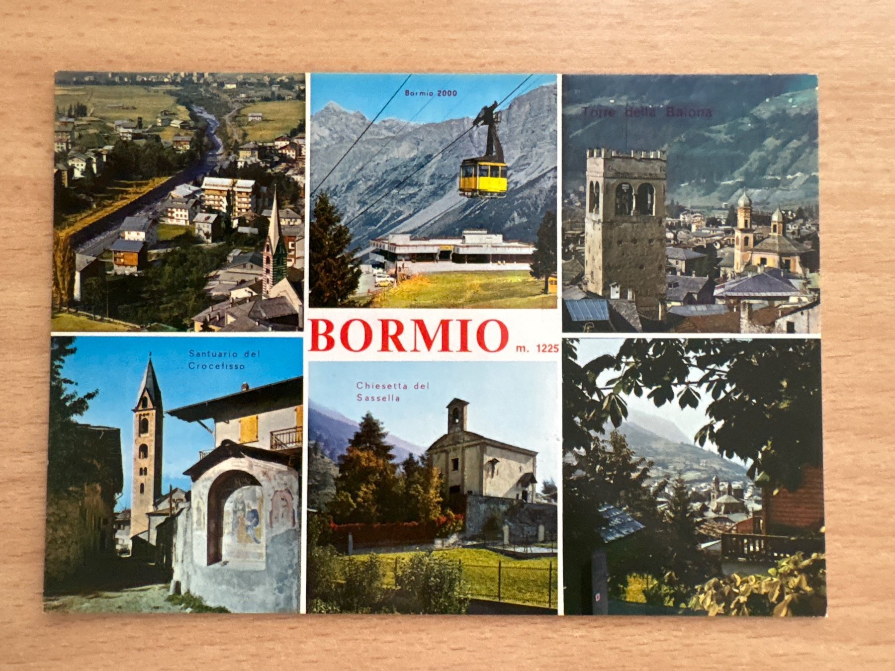 Cartoline postali: antike Ansichtskarte Bormio, Lombardia, Italien - – Usato da Ibach venduto da lisch3