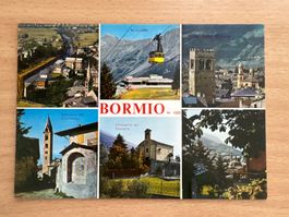 antike Ansichtskarte Bormio, Lombardia, Italien -