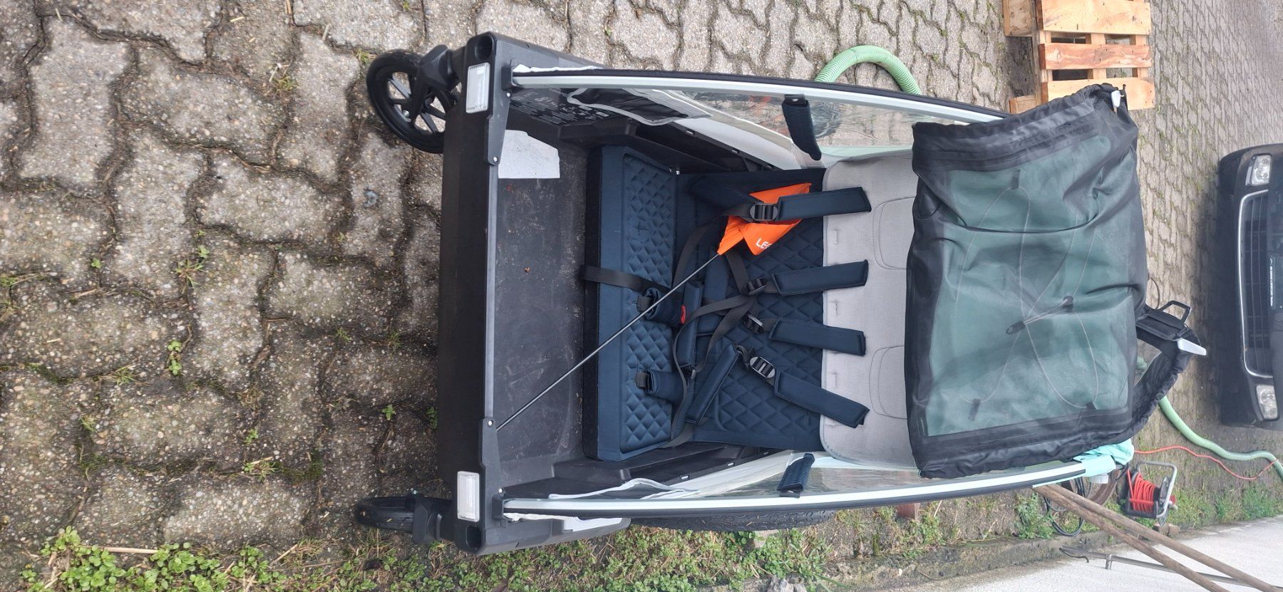 Zwilling Carrozzine: Kinderwagen für 2 kinder – Usato da Kyburg venduto da JBMNT2020 4