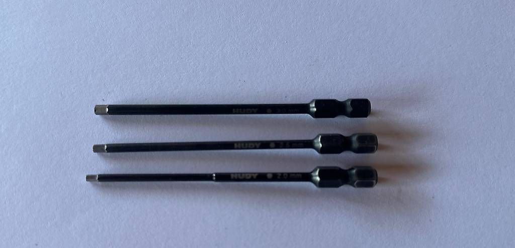 Modellismo RC: Hudy set 3 chiavi per avvitatore – Usato da Sessa venduto da mtalento72
