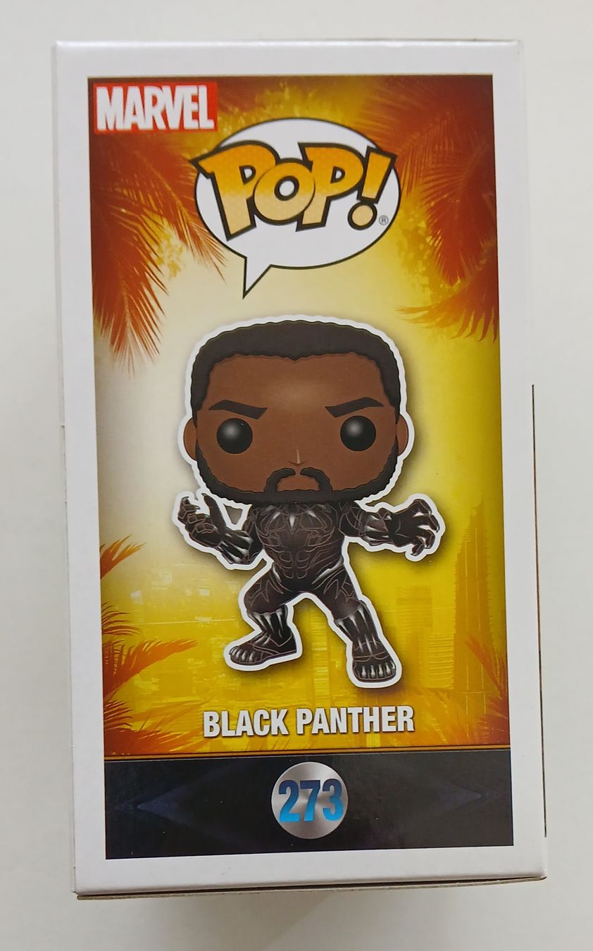 Funko Statuette: Funko Pop Black Panther 273 Marvel Chase  – Nuovo e nell'imballaggio originale da Le Sentier venduto da Funko-Pop-1979 3