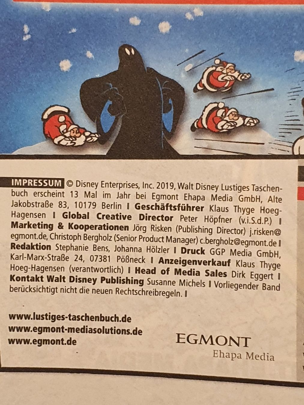 Comics: LTB 449 - Lustiges Taschenbuch WINTERZEIT / #L – Gebraucht aus Oberdorf BL von BaldenEagle 1