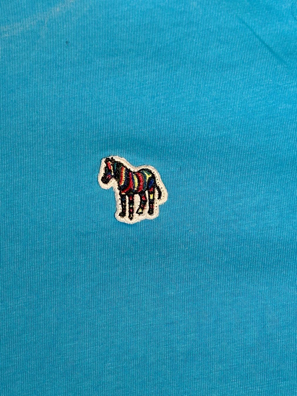 Paul Smith T-shirt: T-Shirt Paul Smith L Blau – Usato da Langendorf venduto da Stadtkind 2