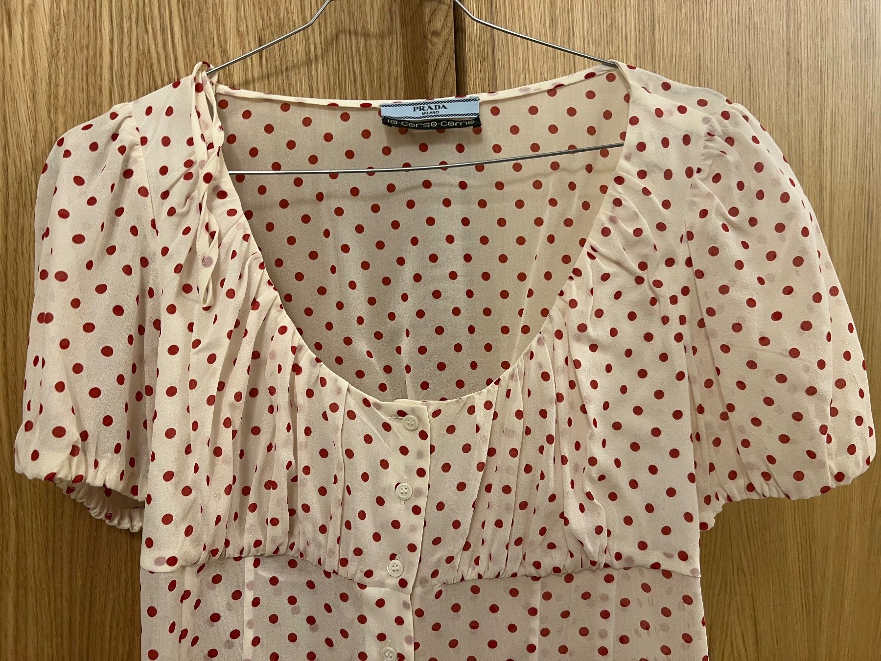 Diane von Furstenberg Blusen: PRADA Runway Corso Como Blouse Bluse Silk Seide Gr S – Neu (gemäss Beschreibung) aus Ebmatingen von dartim 2