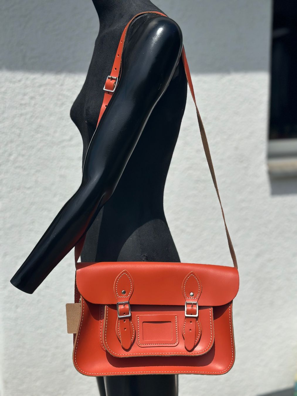 Sacs femmes: Ledertasche orange, neu – Neuf (Voir description) à Zufikon par Modestil365 2