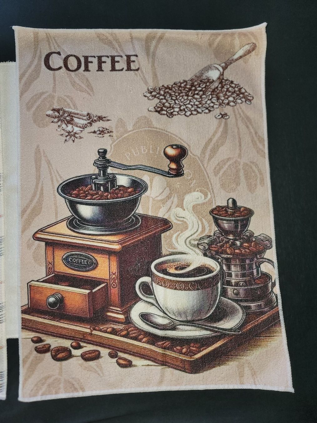 Strofinacci: Kaffee, Microfaser Küchentuch, Torchon en microfibre, towel – Nuovo (secondo la descrizione) da Zollikerberg venduto da Nice_Name 3