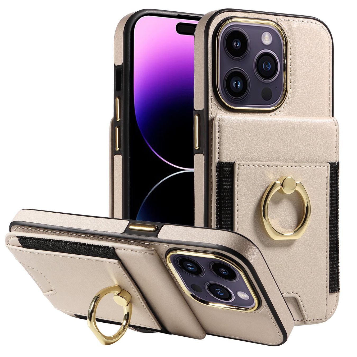 Cover & Protezioni schermo: iphone 15 pro max Ring Tasche Halter Hülle cover schütz case – Nuovo (secondo la descrizione) da Kirchdorf AG venduto da Apost008