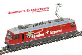BEMO RhB Ge 4/4 III Heidiland, H0m, OVP, 1259 111