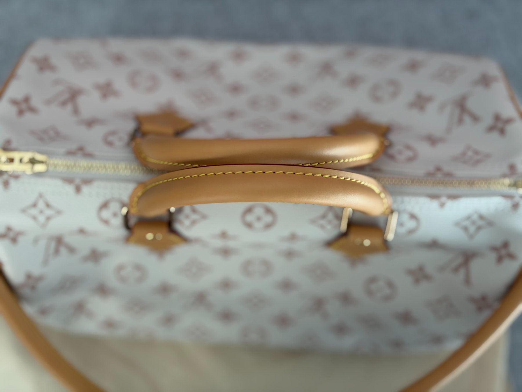 Louis Vuitton Borse da donna: Louis Vuitton Speedy 30 panna e beige – Nuovo (secondo la descrizione) da Sorengo venduto da at217 3