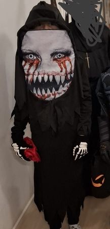 Halloween, Fasnachtskostüm gruselig Gr. 116-130