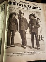 Schweizer Illustrierte Zeitung, 1914, Buch gebunden