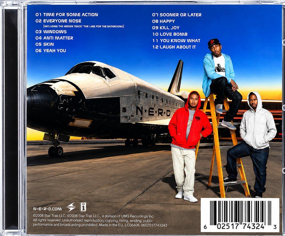 CDs: CD N.E.R.D. "Seeing Sounds", Nr. 369 – Neuf avec emballage d'origine à Kottwil par Crazyrolf 1