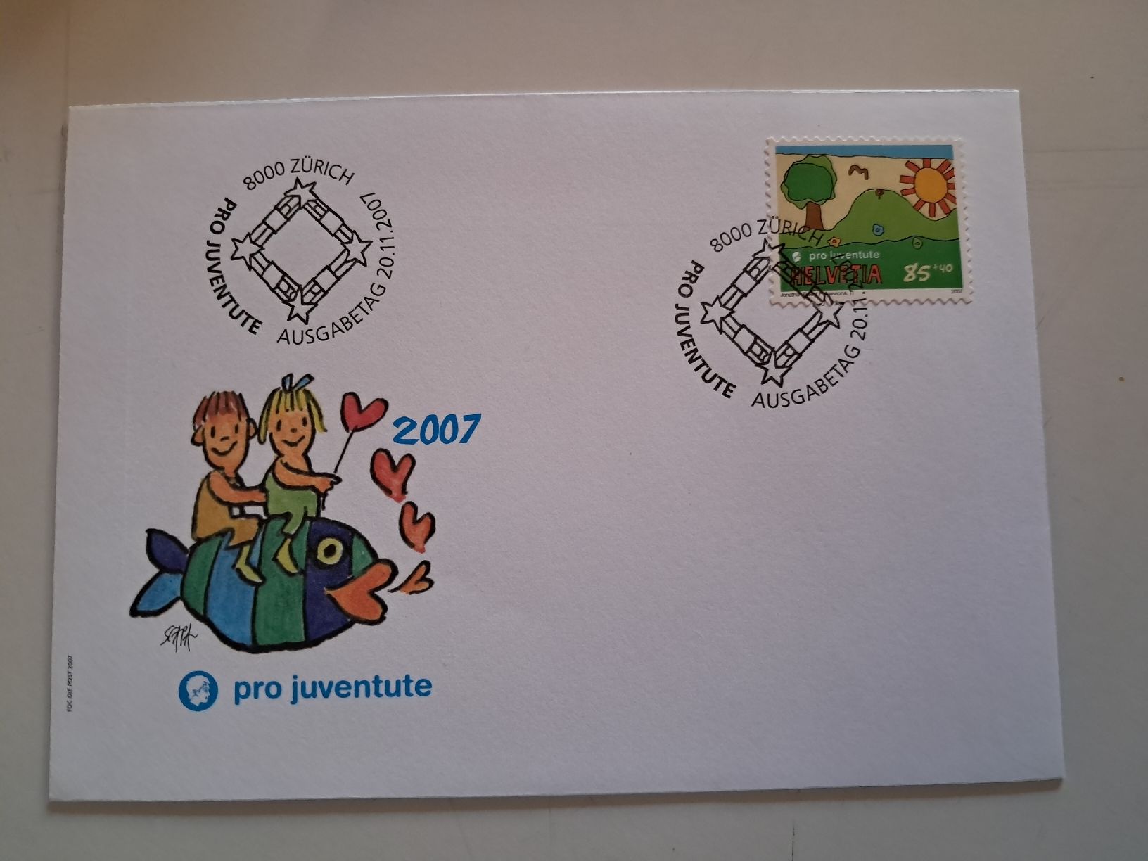Couverts & Versandtaschen: pro juventute  – Neu und originalverpackt aus Gorduno von ema_7yhp