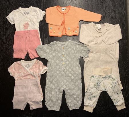 Babykleider-Paket Gr. 62 – 9 Teile
