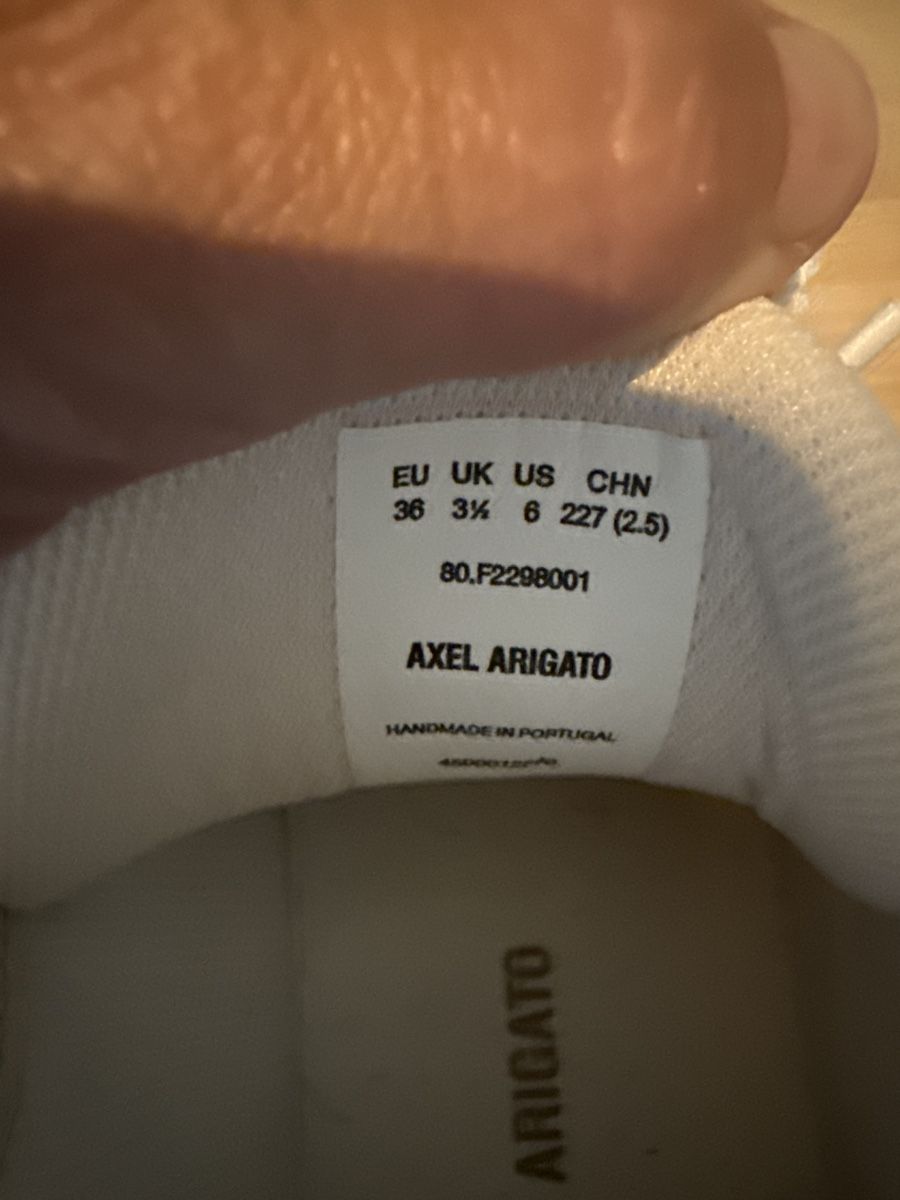 Axel Arigato Scarpe da donna: Axel Arigato Area Lo Fluffy Sneaker 36 – Usato da Bonaduz venduto da SanOgg79 4
