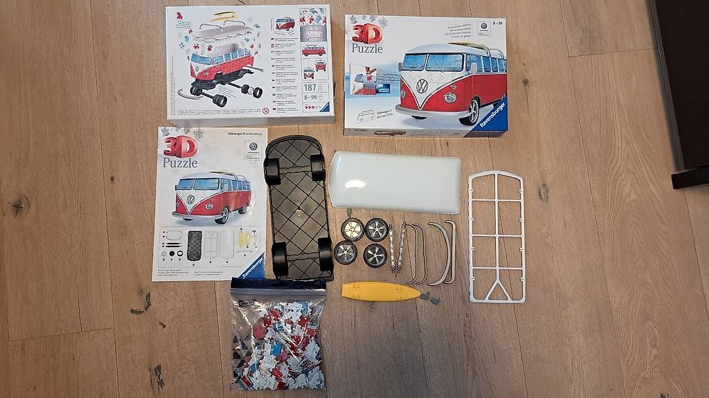 Puzzles: VW T1 3D Puzzle – Gebraucht aus Udligenswil von pablo_picante 1