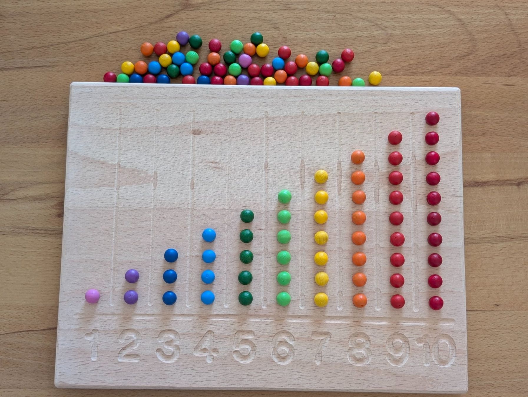 Holzartikel: Zahlentafel Holz – Neu (gemäss Beschreibung) aus Weite von Nur63 2