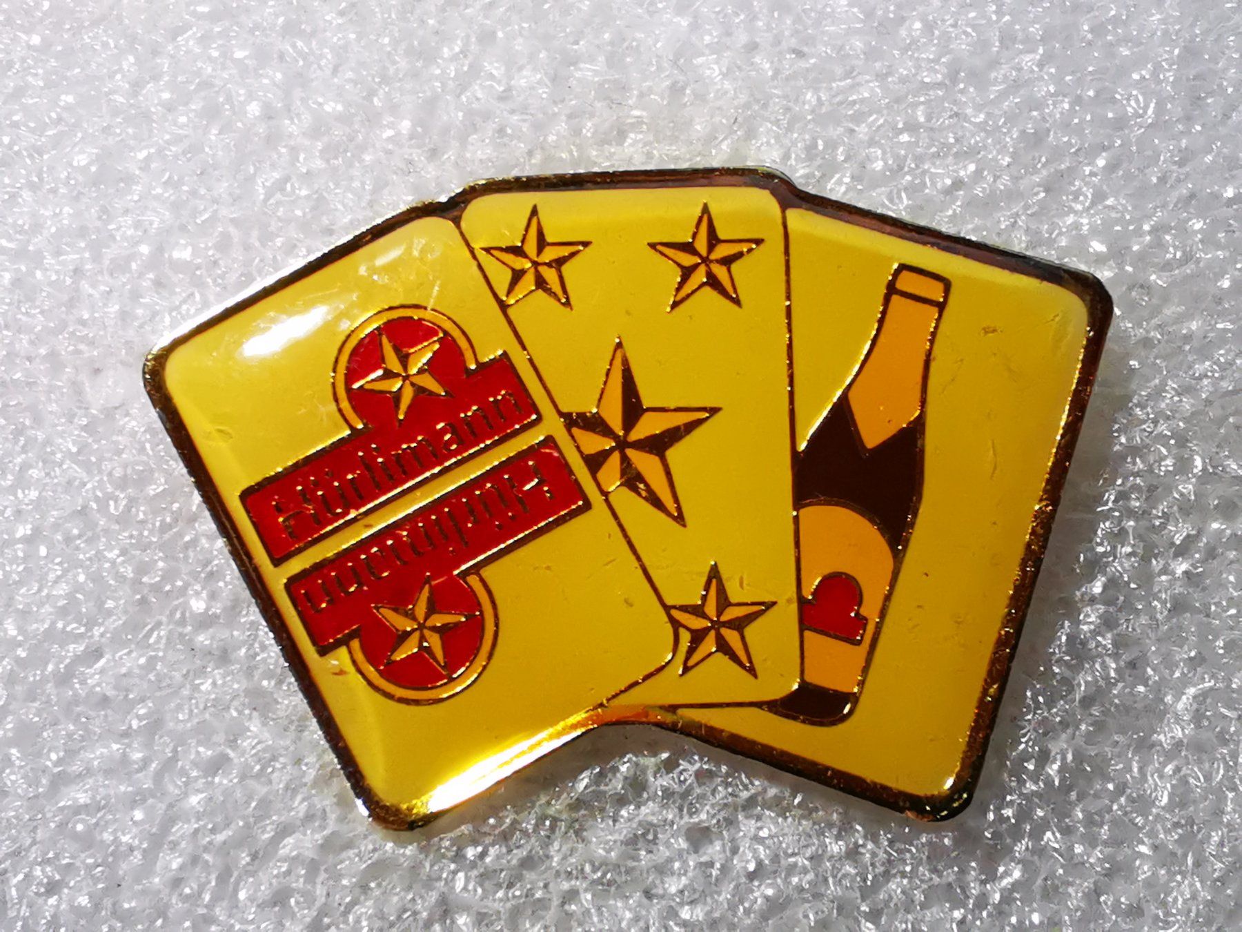 Placchette & Badge: Ansteckpin 38: Hürrlimann – Usato da Oppligen venduto da Pin-Fall-Shop