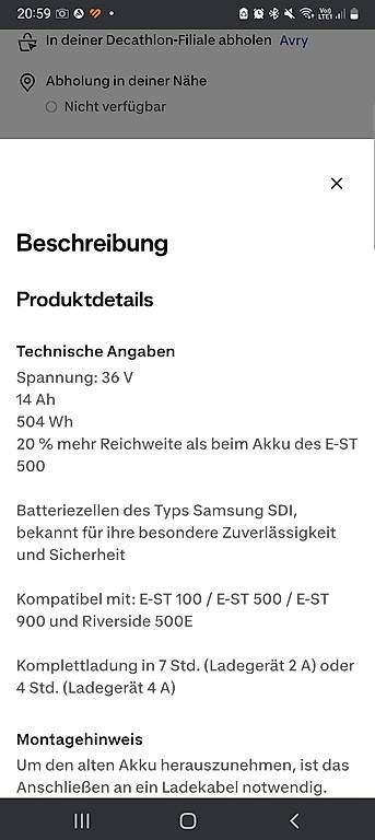 Batteries: E-Bike Akku – D'occasion à Giffers par Bubiblues 2