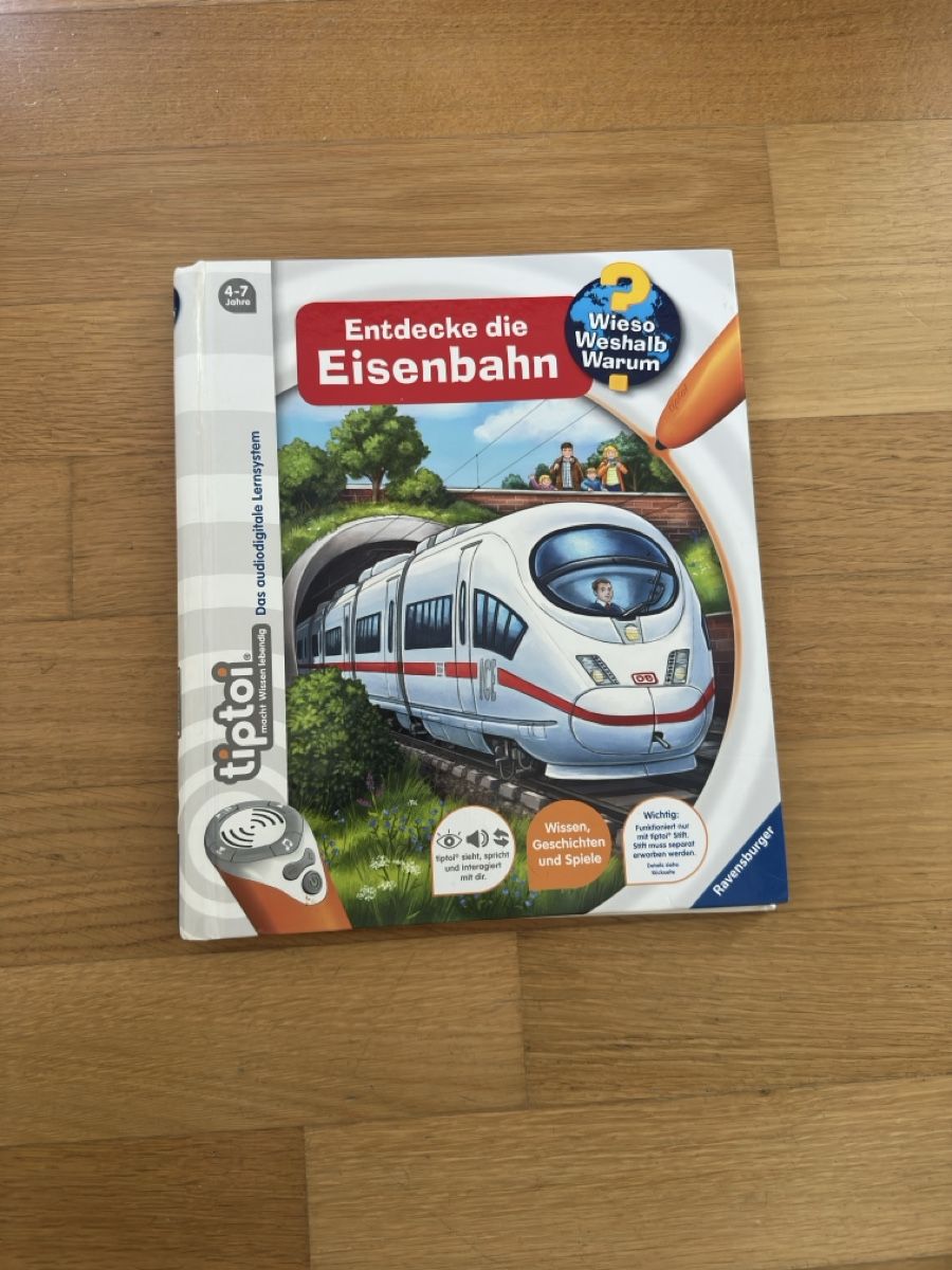 Libri: Tiptoi Buch Entdecke die Eisenbahn – Usato da Zürich venduto da Gwizduch