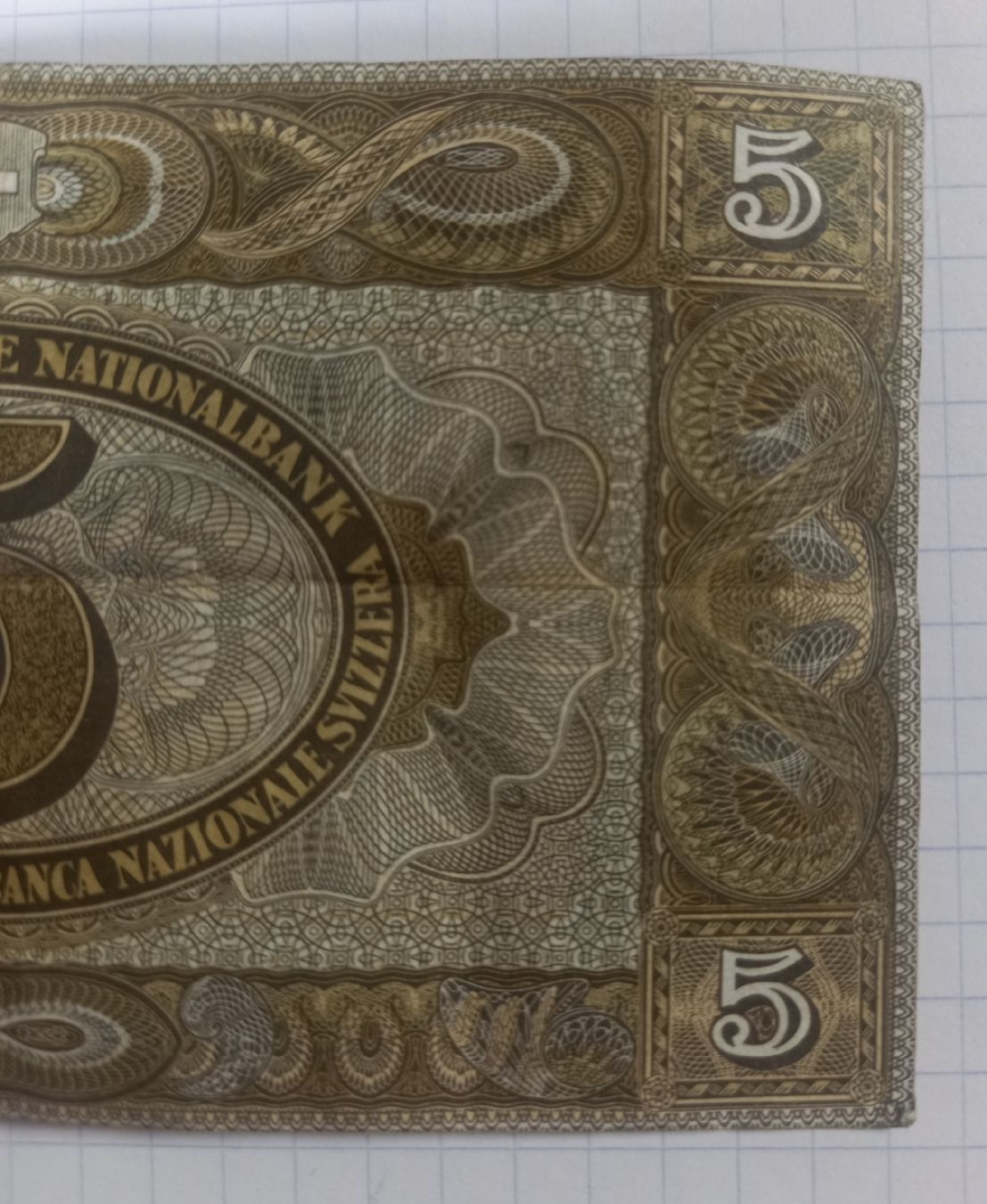 Banconote: Banconota 5 fr 1951 – Usato da Minusio venduto da epp_cty9 5
