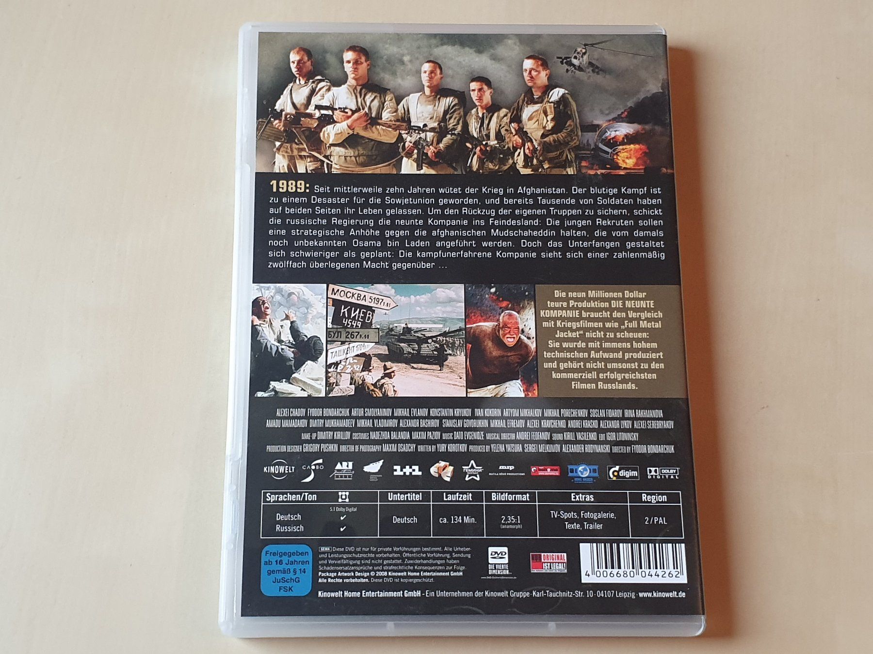 Alle DVDs: Die neunte Kompanie – Gebraucht aus Stansstad von collectorsshop 1