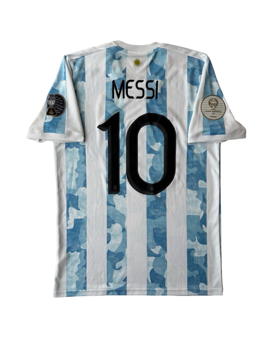 Adidas Leibchen & Hosen: Original Argentinien Finaltrikot Copa America 2021 Messi – Gebraucht aus Homburg von swiss_vintage 1