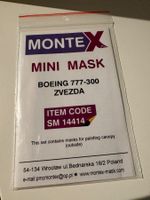 1/144 BOEING 777-300 MASK FÜR ZVEZDA