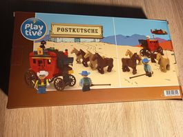 Playtive Lucky Luke Postkutsche Set 239 Teile neu
