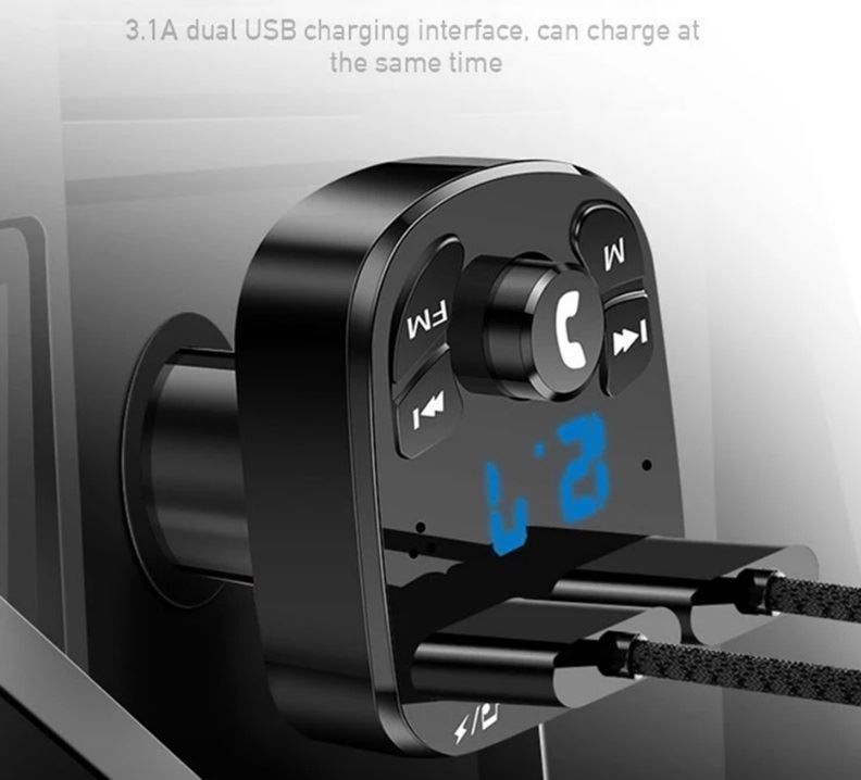 Lettore multimediale & Streamer: FM Transmitter MP3 2XUSB – Nuovo e nell'imballaggio originale da Uerkheim venduto da Justi.y 2