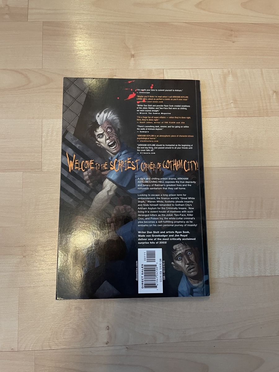 BD: Batman Comic Arkham Asylum Living Hell TPB – D'occasion à Aarberg par Lars28 1