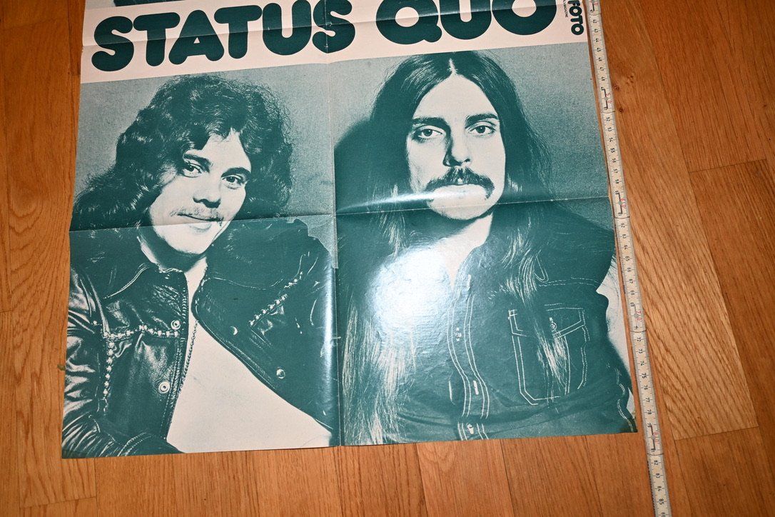 Riviste & Magazine: VINTAGE popfoto Poster STATUS QUO gross – Usato da Pfaffhausen venduto da mono_rec 6