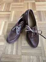Elegante braune Loafers / Bootschuhe von Graceland