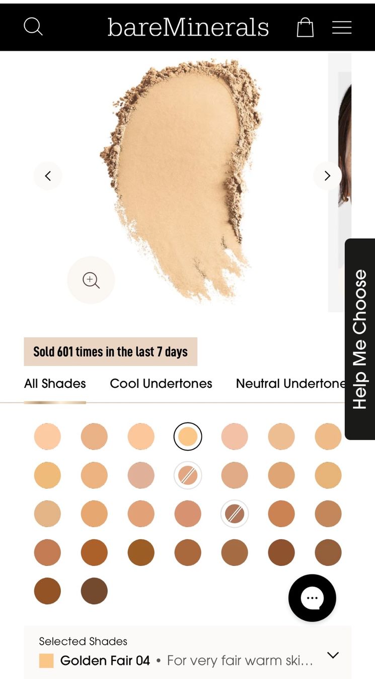 Make-up: bareMinerals Original SPF15 Foundation-Golden Fair 04 – Usato da Zürich venduto da deruja 3