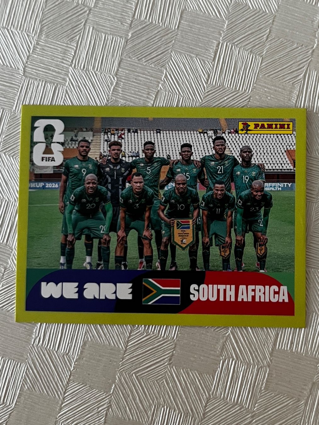 Panini Carte collezionabili: Panini Fifa Word Cup 2026 RSA 13 – Usato da Winterthur venduto da Numero1