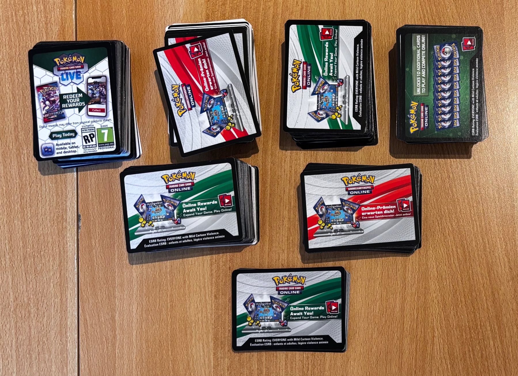 Pokémon Carte collezionabili: Grosse Pokémon Online-Code-Sammlung – Usato da Oberdorf BL venduto da Jacepa20