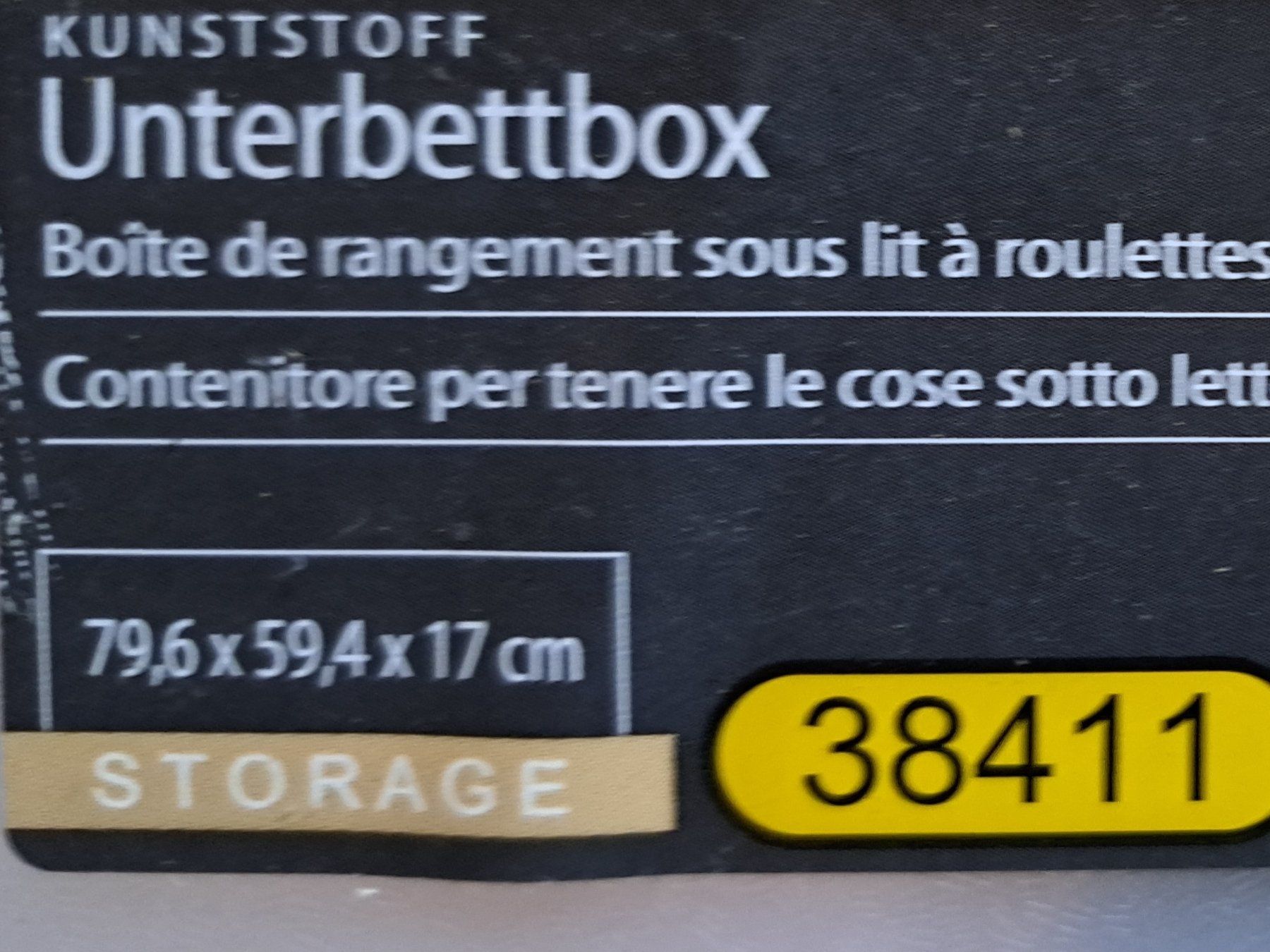 Letti: 2 Unterbett-Boxen – Usato da Uitikon Waldegg venduto da Smeragol 1
