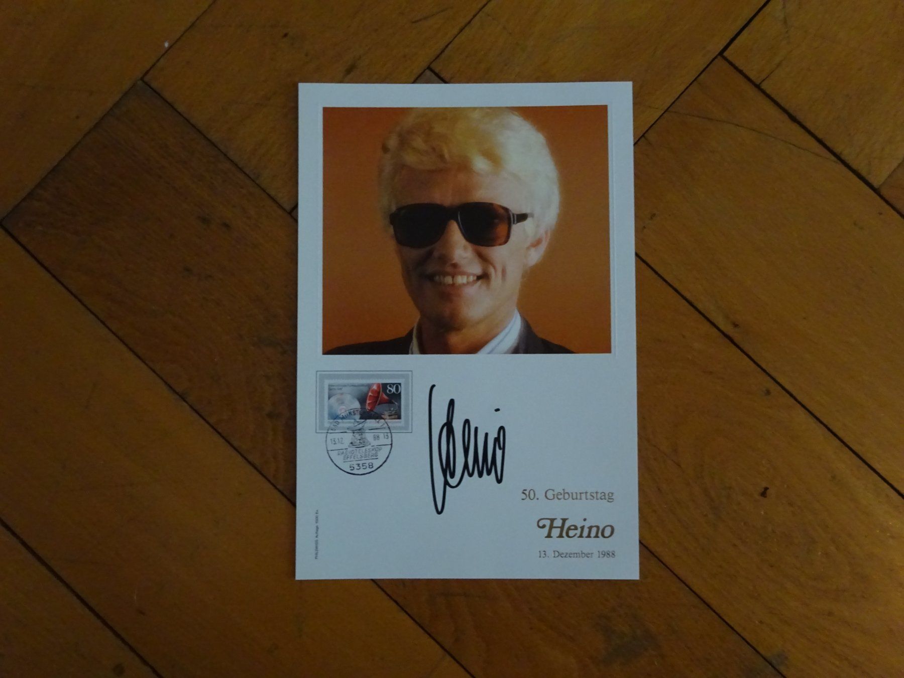 Foto & Immagini: Heino Plakat 1988 / handsigniert – Usato da Esslingen venduto da eintagammeer