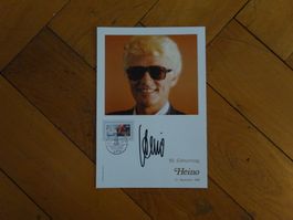 Heino Plakat 1988 / handsigniert