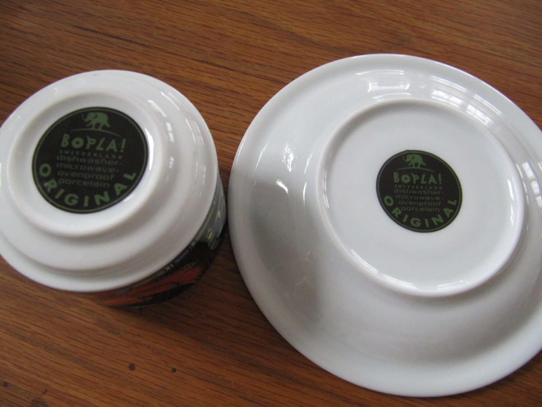 Bopla Tassen: Bopla! Tasse mit Unterteller, Original – Gebraucht aus Selzach von Sennemeitschi11 2