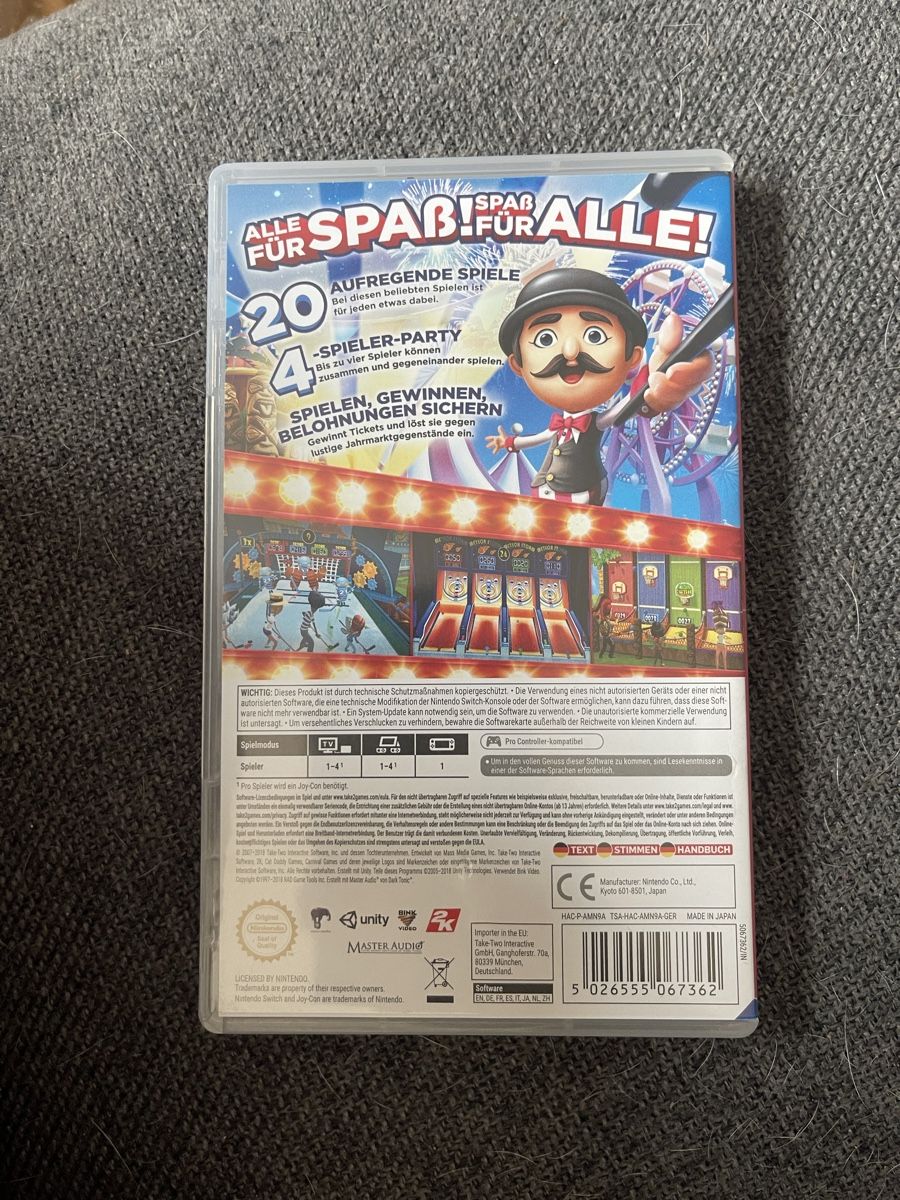 Nintendo Giochi: Carnival Nintendo Switch – Nuovo (secondo la descrizione) da Aedermannsdorf venduto da Molinero_ 1